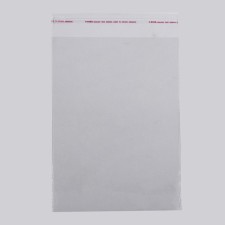 BOPP package with an adhesive valve 20 x 30/4 mm, 25 mkm