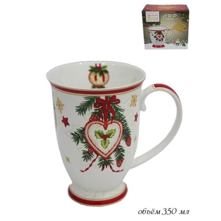 Lenardi mug "New Year", porcelain, 350 ml