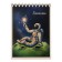 Notepad A6 40 sheets on the crest, in the cosmos cage, cover coated cardboard, selective twin-lame, offset 65, 5V, assorted
