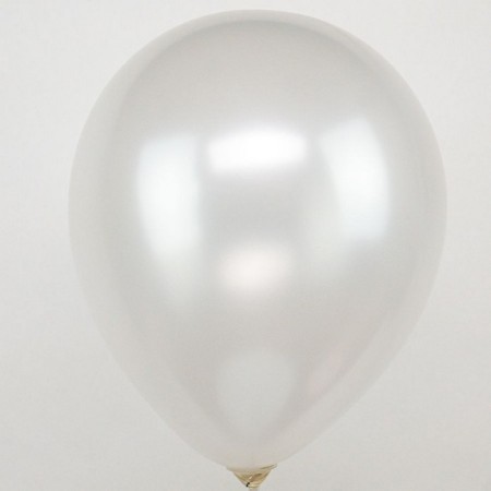 Shar Latex 12 ", pastel, set of 50 pcs., White, gold, black mix-3