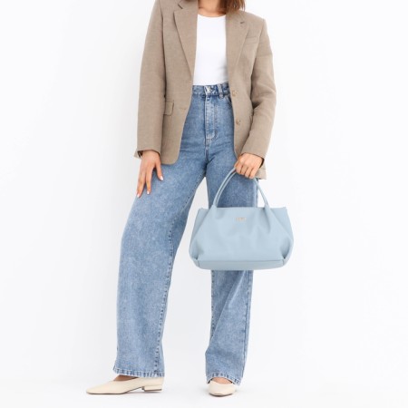Bag women, medium size, blue color-5