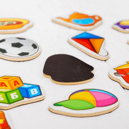 Developing magnets "My house", 15 pcs.-2
