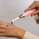 Luazon LEM-43 massage, for the face, 6 nozzles, from 2*AAA (not in set.), Pink