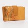 Women's wallet on magnet, yellow color