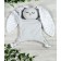 Comforter pillow - heating pad, gray color