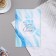 Invitation "Our Wedding Day" Blue Strips, 15x10.5 cm