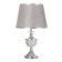 Table lamp "Ronica" 1x40W E27+backlight, chrome 28x28x50cm
