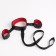Erotic bdsm set of oki-hips, red, 6 items