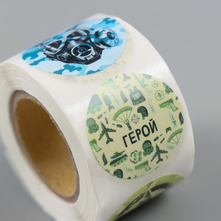 Stick Paper "Defender" d = 2.5 cm 252 pcs in the roll-3