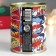 Socks in the bank "Super-Hero socks" (men's, black color)