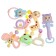 A set of rattles "Gather me", 7 pcs, delicate colors, crush me