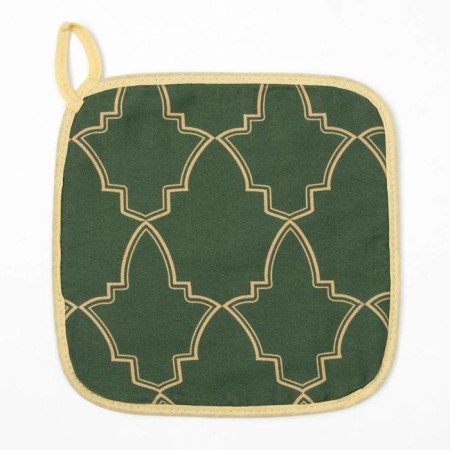 Set "Gold Ornament" mittens-seging 20x28cm, seize 19x19cm, 100% HL, Vatin 250g/m2-4