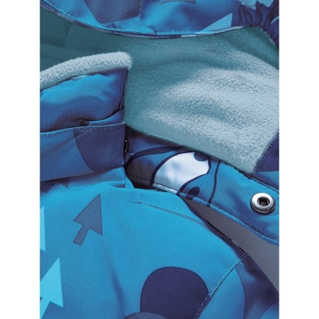 Ski costume for girls, blue color, height 98 cm-13