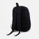 A backpack with a zipper, 3 outer pockets, black color