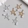 Decor for creativity Metal "Star with Pearls" MIX 2.1x2.2 cm