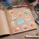 A set of paper stickers "Pyosik", 10 pcs