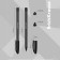 Ballic handle Erichkrause U-108 Original Stick, Node 1.0 mm, black ink black