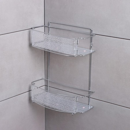 Shelf 2-tier share, 30 × 13 × 37 cm, chrome color-1
