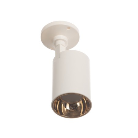 Rum Lamp GU10 10W white-gold 8x18x14 cm-3