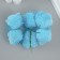 Decorative flower for the creativity "Rose" Blue