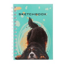 A5 sketchbook, 80 sheets on the crest on the long side 