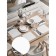 A set of napkins for setting the “Modest Giraffe” table, rectangular, rounded edges, size 30x46 cm, 4 pcs