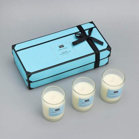 Набор свечей ароматических "Aroma Candle", морская вода, 3 шт-2