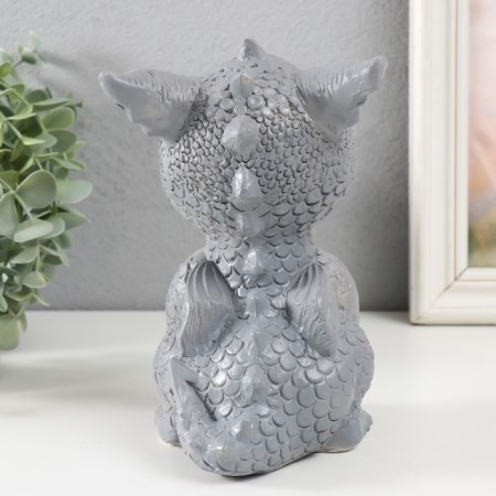 Dragon figure 18x10x12.5 cm, blue eyes-3