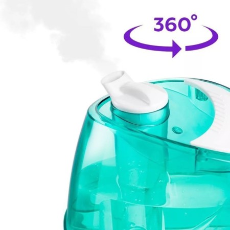 Air humidifier KT-2834-3, 2.2 l, 32 watts, white and turquoise-4