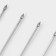 Buffalo skewers set, 22 cm, 12 pcs, corrosion -resistant steel