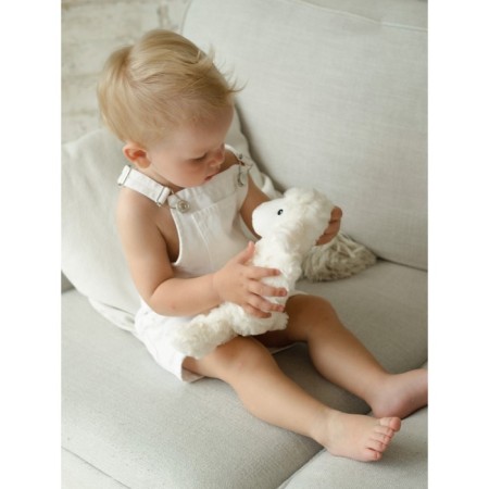 Soft Gulliver toy "lamb elf", white color, 28 cm-10