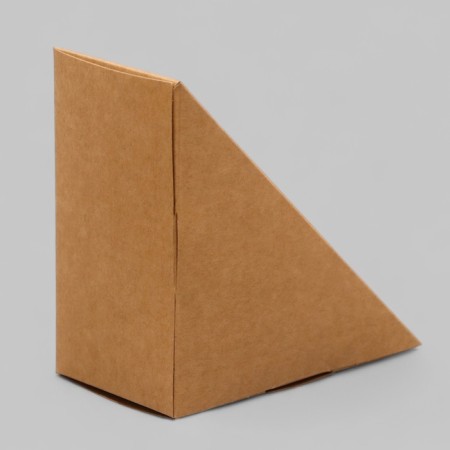 Packaging for sandwiches, craft 17*12*12*6.5 cm-1