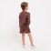 Kidsa (sweatshirt, shorts) minku, brown color, height 116 cm