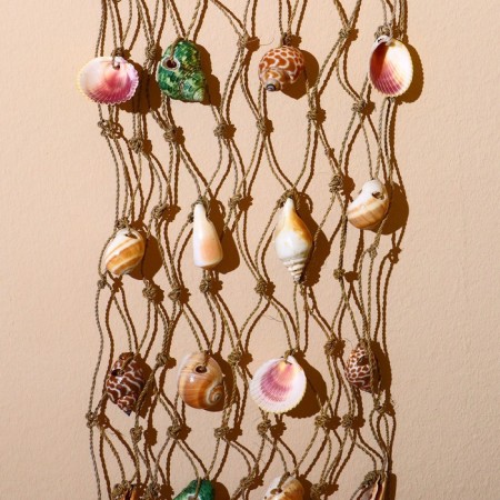 Suspended souvenir "Gift of the Sea" shells 23x3x77 cm-2