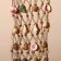 Suspended souvenir "Gift of the Sea" shells 23x3x77 cm