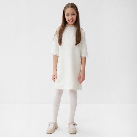 Pantyhose children's minku color white, height 122-128 (6-8 l)-3