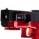 Glock pistol with tape supply of cartridges, works from the battery