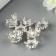 Decor "Crown", silver color