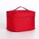 Lightning cosmetic bag, raspberry color