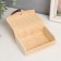 Casket wood under painting Rectangle "Thin sheet with a bow" 15x10x4 cm