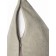 Decorative pillowcase "Tina", size 45x45 cm, light gray color