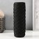 Knitting cord 100% polyester, width 3 mm 100m (black)