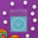 BOPP package with sticky tape, "only for you", 7*7+3cm