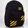 Backpack school youth Off, 33x13x37 cm, lightning department, external pocket, black color