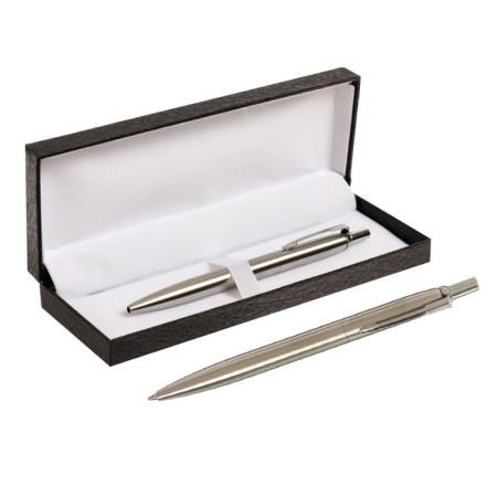 Handle Gift Ballic Calligrata, in the leatherette case PB J, automatic, silver case