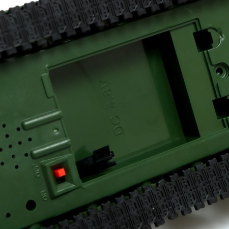 Radio controlled tank "T34", with a battery, with a bunker-4