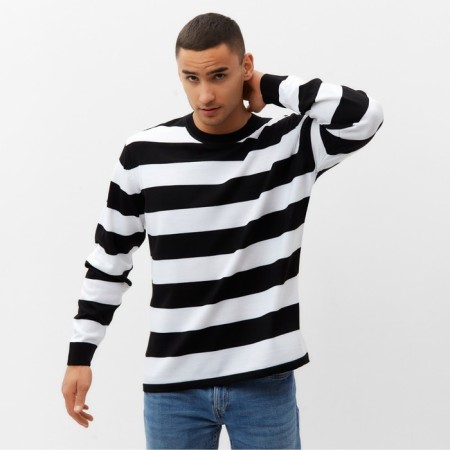 Jumper male minku: Knitwear Collection Color Black, Rr. 48