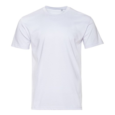 Male T -shirt, size 44, white color
