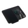 Anti -Squealing rug 18x14 cm, with board, black
