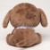Soft toy "puppy", 21 cm, brown color